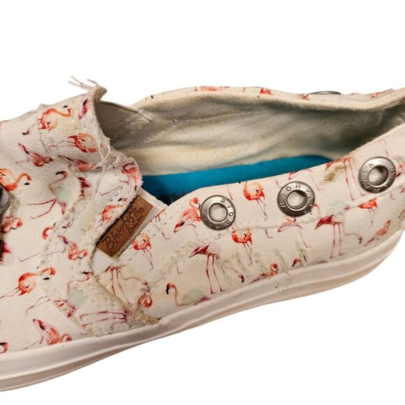 Blowfish Malibu Slip-on Sneakers Flamingo Print 5.5-6 - Picture 3 of 8